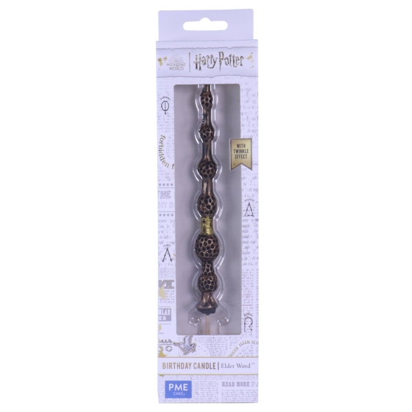 Harry Potter Wand Candle - Elderwand
